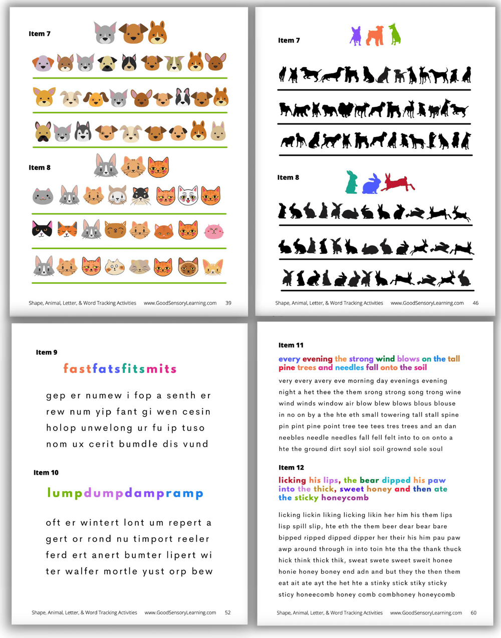 Visual Tracking | Assessment & Activities
