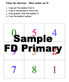 Process of elimination game for elementary following directions publication