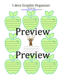 Preview of Main Idea and Detail handout with a deer and apples