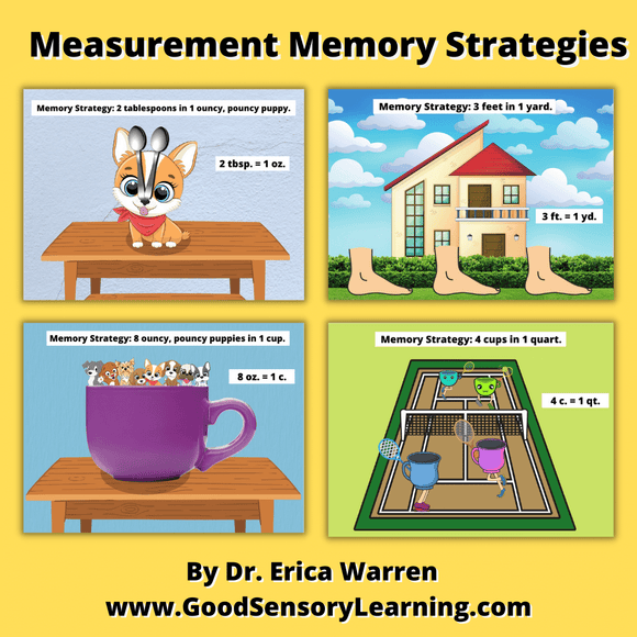 Pictures of measurement memory strategies