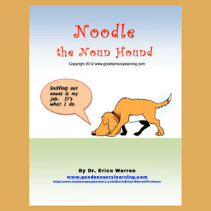 Cover of Noodle the noun hound sniffing out nouns