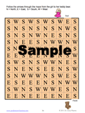 Cardinal directions sample maze page
