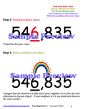 Rounding Rainbow sample preview shows how to round numbers