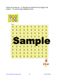 Sample number maze from Reversing Reversals 2