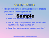 sample slide from visualization PowerPoint