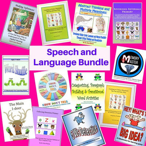 Collage of Speech and Language publication
