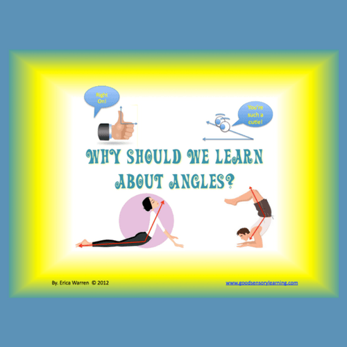 Cover of Angles PowerPoint