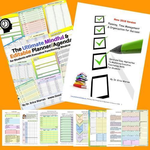 collage of pages from planning and time management publication